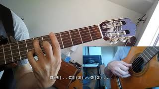 Video thumbnail of "" pegao "  Guitar lesson by "Rafi Dayan" (Jose Feliciano)"