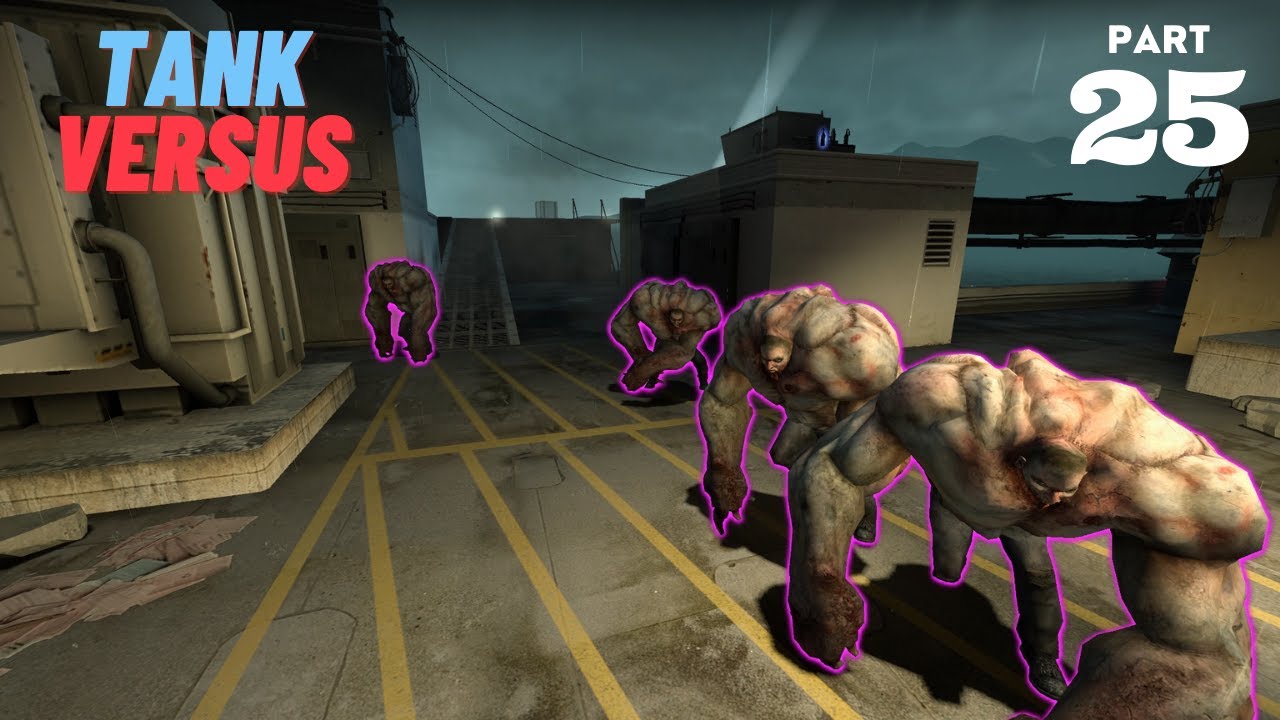 LEFT 4 DEAD 2 - TANK VERSUS - NO MERCY #3