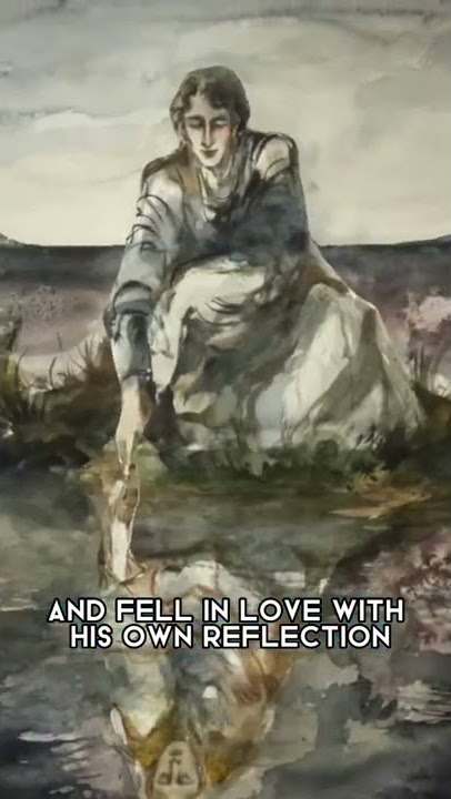 Beautiful Man Loves ONLY HIMSELF?! #narcissus #mythology #ancientgreece #greekmythology #shorts