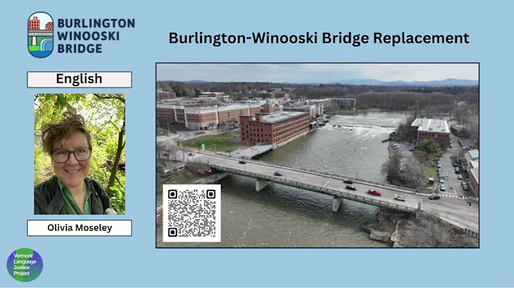 ENGLISH:  Burlington-Winooski Bridge Replacement