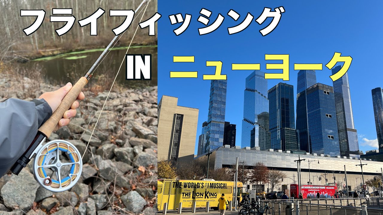 【フライ】冬のニューヨークでは何が釣れるのか？