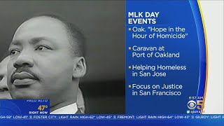 Remembering Martin Luther King Jr:  Bay Area residents honor the memory of slain Civic Rights icon