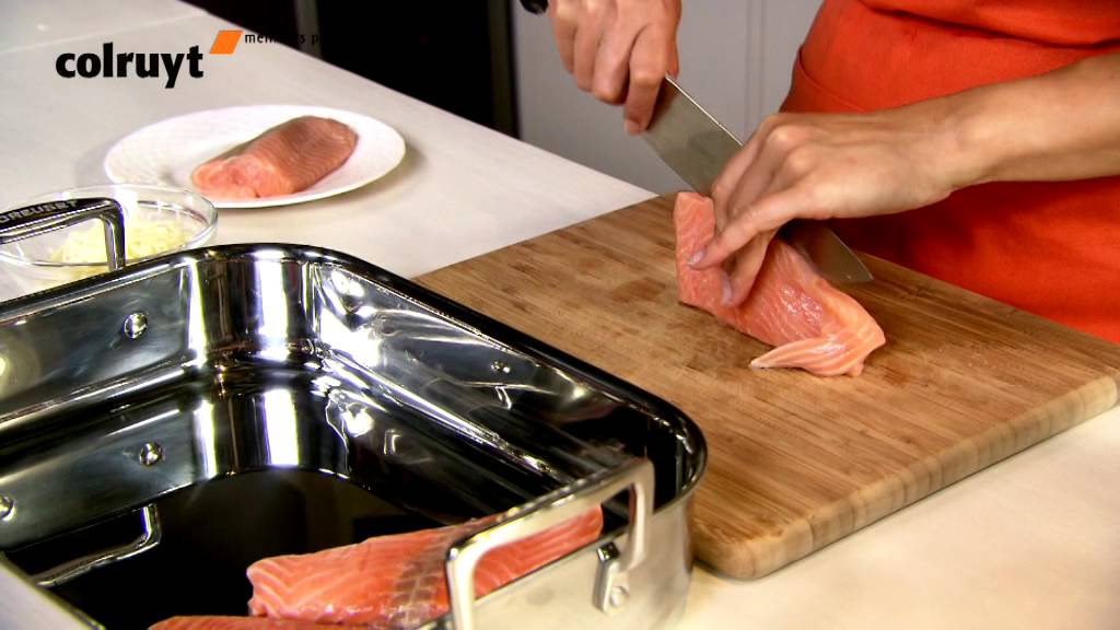 Recette Gratin De Pates Au Saumon Et Au Brocoli Colruyt Youtube