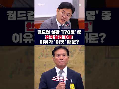 [스포인트] 한국 심판이 월드컵에 못 간 이유…이것 때문이라고? / YTN쏙 thumbnail