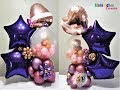Bouquet de globos con peluche englobado - arreglo con globos / Balloons bouquet & stuffed toy inside