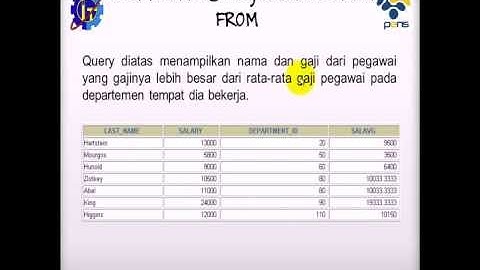 Teori 3 - Query Lanjutan 1