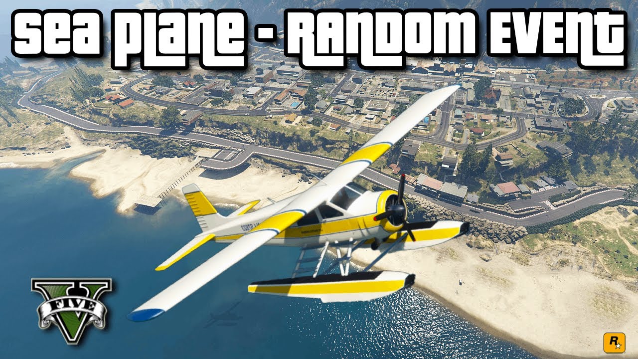GTA 5 Sea Plane Random Event YouTube Maxresdefault 