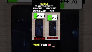 ⚡🤡Mobile speed test  I PHONE 17 PRO MAX VS SAMSUNG GALAXY S26 ☠️☠️