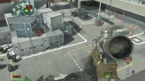 xR-Create - My First TrickShot on terminal MW3