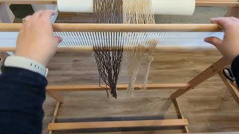 Intro to Weaving, Part 2: Warping a Rigid Heddle Loom