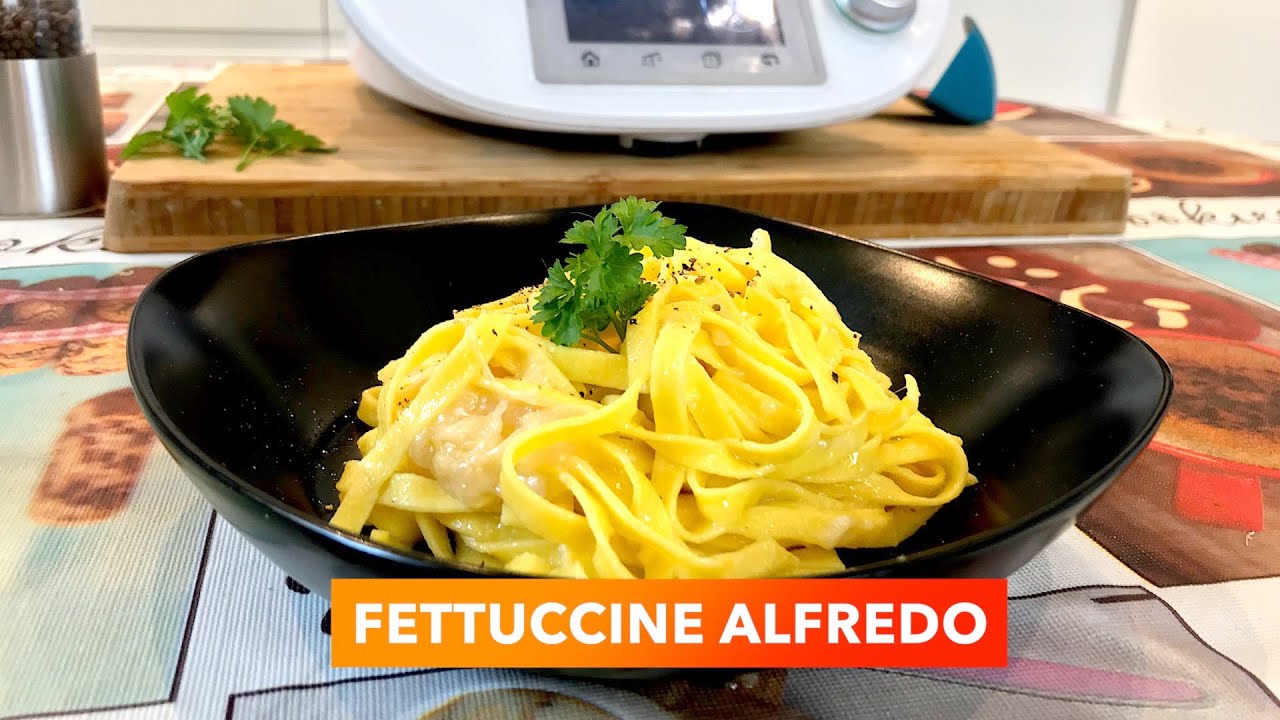 Fettuccine Alfredo |  Bimby TM6 TM5 TM31 - Thermomix