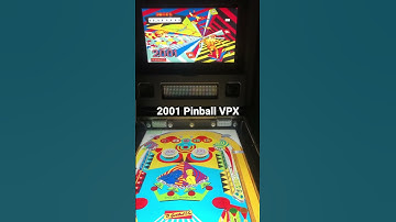 2001 Visual Pinball VPX-Virtual Pinball #2001 #vpx #pinball #virtualpinball #arcade #gameroom