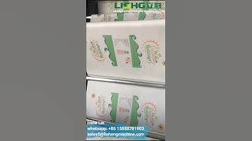 High speed and high quality 6 colors stack type flexo printing machine for non-woven to Vietnam