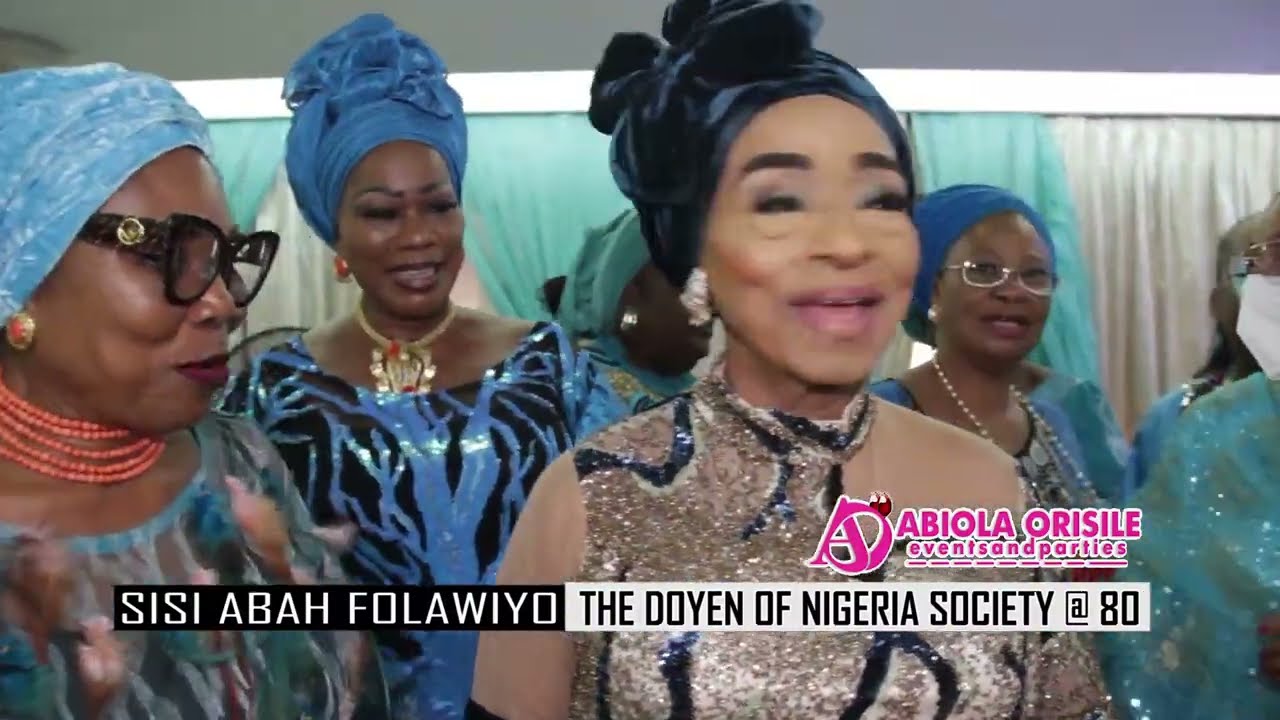 Sisi Abbah @ 80...... Dangote, Femi Otedola and Full Gist of  Classy 80th birthday in Lagos