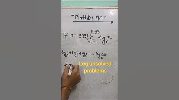 log unsolved problems #shorts #trailer #maths #iit ndashorts tricks #iitian#iitstudents #viralvideo