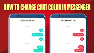 How To Change Chat Color in Messenger New Update 2019 | New UI screenshot 4