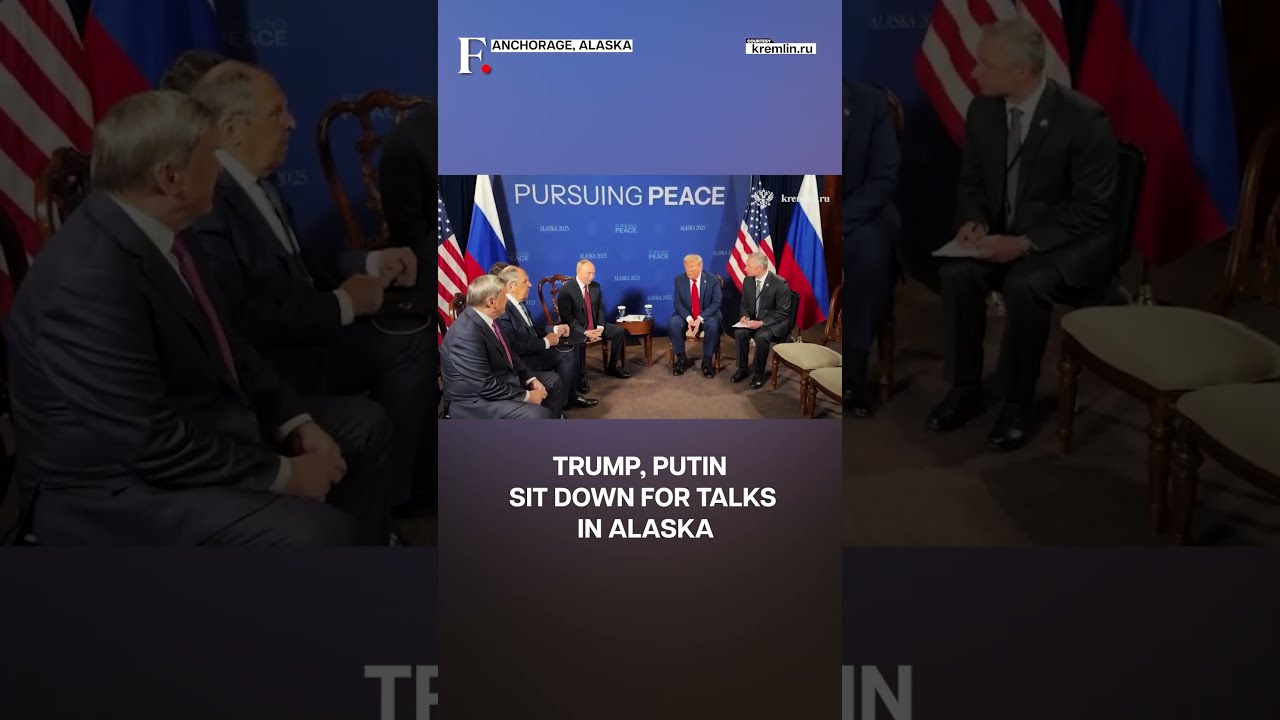 Watch Inside Video Of Trump Putin Meeting In Alaska Ukraine Negotiations N18G