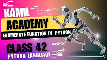 Python Enumerate Function with Example || In Pashto Language (Class 42)