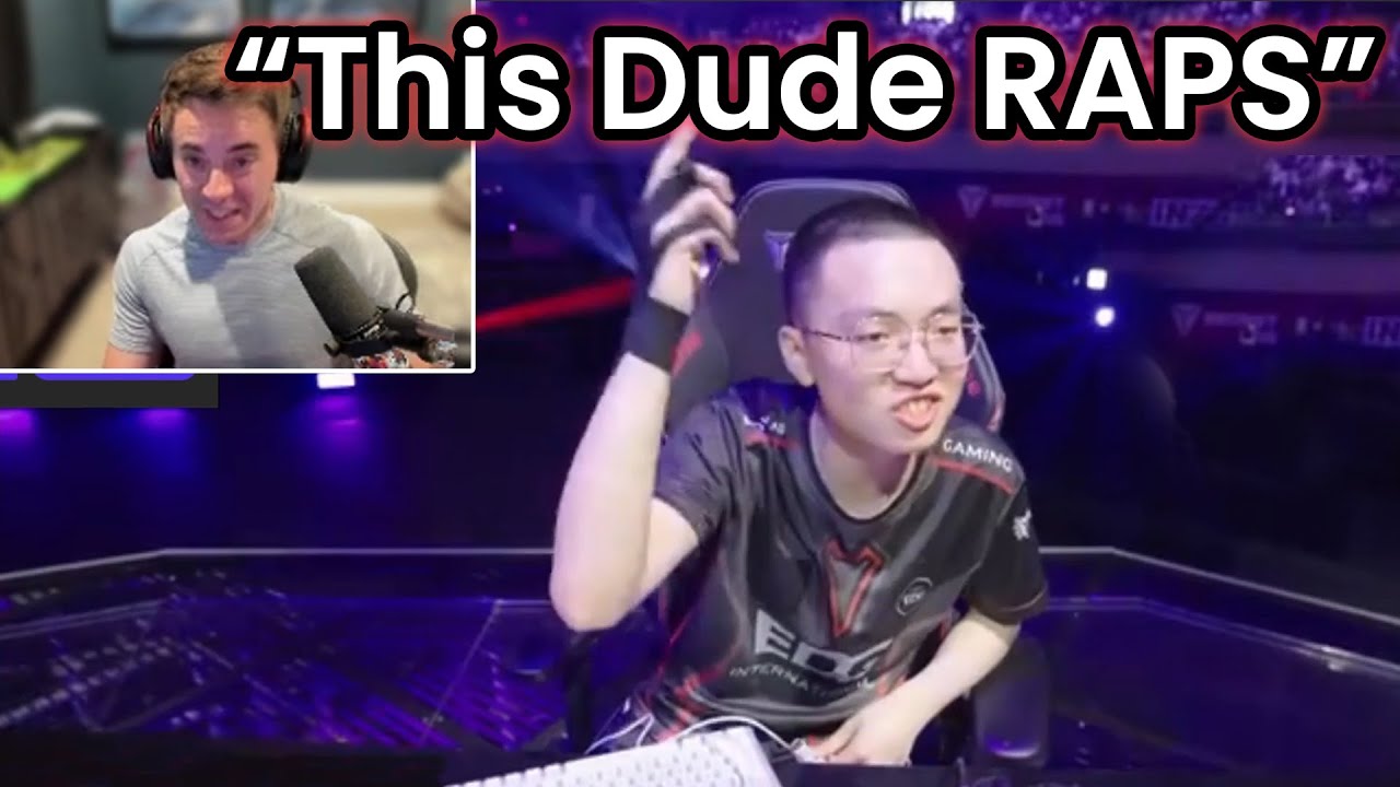Sgares Reacts to EDG ZmjjKK 'Kangkang' Rapping on Stage | Masters Tokyo