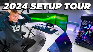 ULTIMATE RAZER GAMING SETUP TOUR 🐍 2024 EDITION