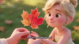 🍁Adventures of a wandering autumn leaf.. @kidreacts-001 #kids #viral #story #cute #cartoon 