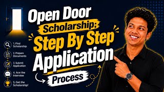 OPEN DOOR SCHOLARSHIP 2026 | Step By Step Application Process