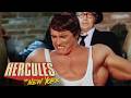 Arnold Schwarzenegger Rides a Chariot around Central Park | Hercules in New York (1970)