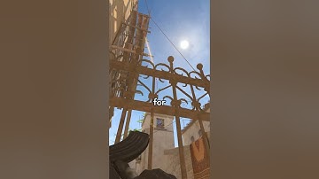 Easy Mirage B Smoke Trick You Need to Try! 🔥 #cs2