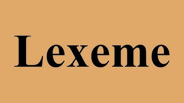 Lexeme