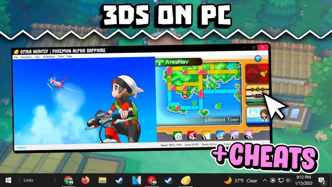 How to Randomize Pokemon 3ds Games Using Citra-qt! 