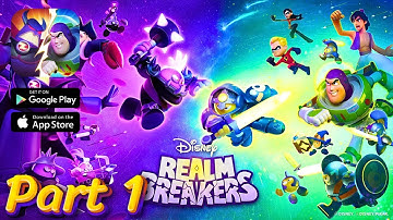 Disney Realm Breakers Part 1 - Begin Your Magical Adventure & Build Your Realm! - Android Gameplay