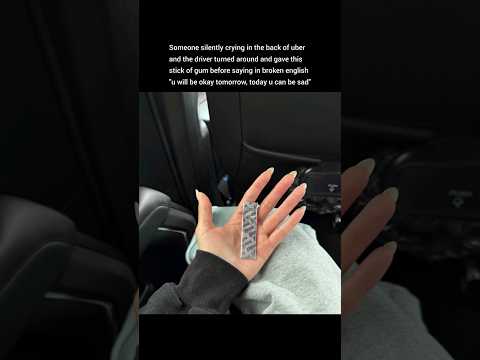 Crying in an Uber... Then the Driver Said This.