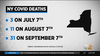 New York State Reports Highest Single-Day COVID-Related Death Toll In Months