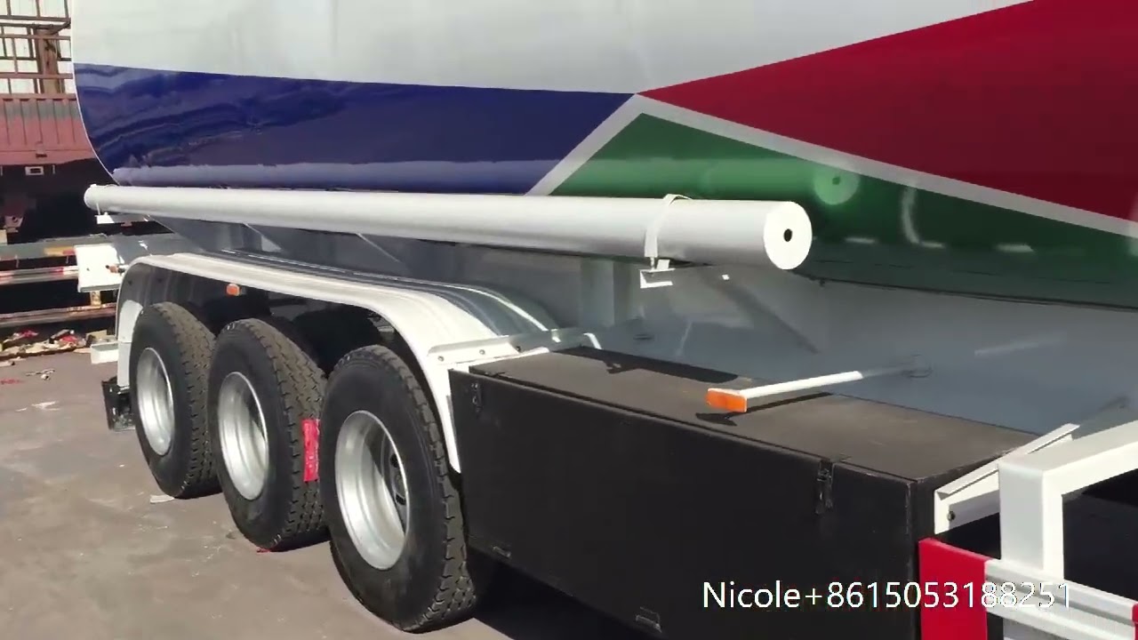 China New Fuel Tanker Trailer for sale-got factory price