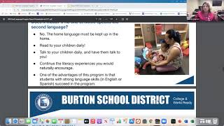 50/50 Dual Language Parent Webinar