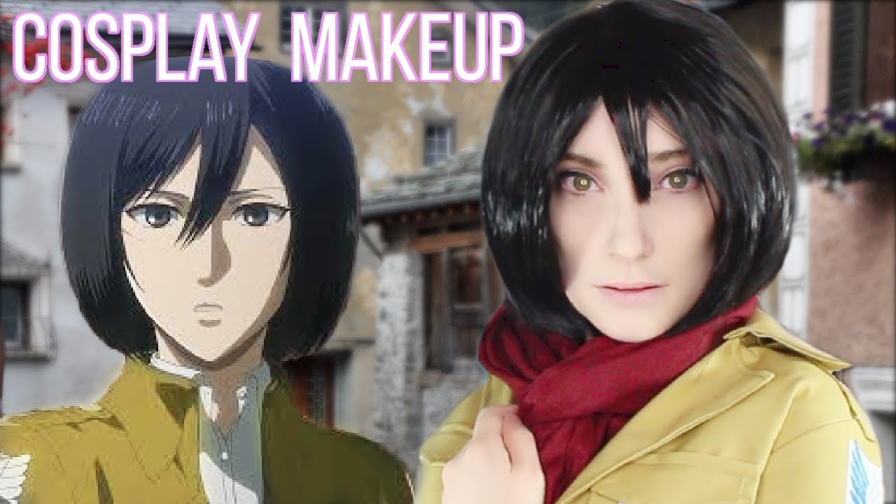 Mikasa Cosplay Makeup Tutorial | Attack on Titan