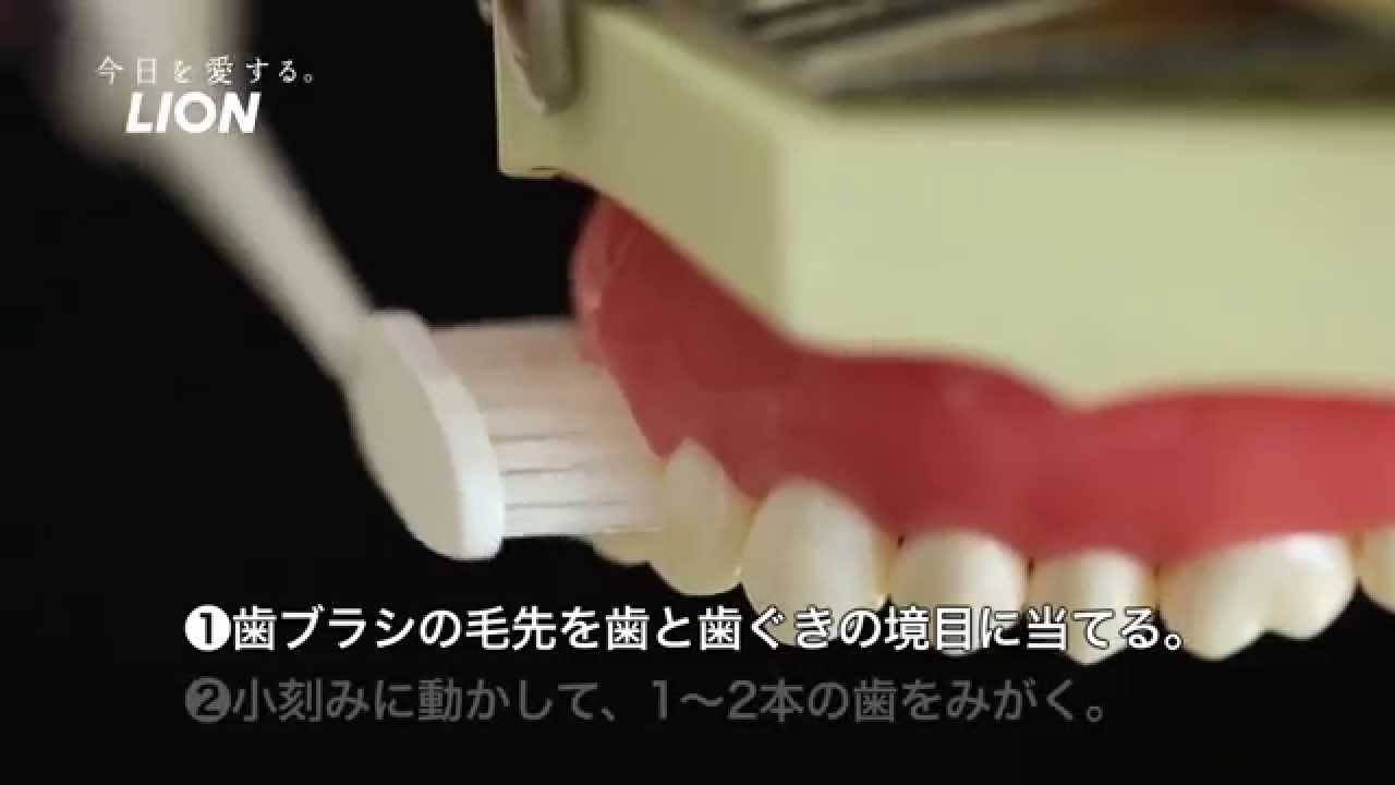 基本的な歯磨きの仕方 Lidea 字幕付 Youtube