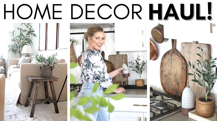 HOME DECOR HAUL || HOME DECORATING IDEAS || DESIGN...