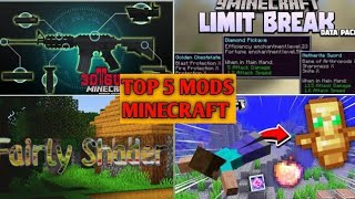 Top 5 Survival Mods For Minecraft Pocket Edition | Best Minecraft Mods 1.20 | Ep-2