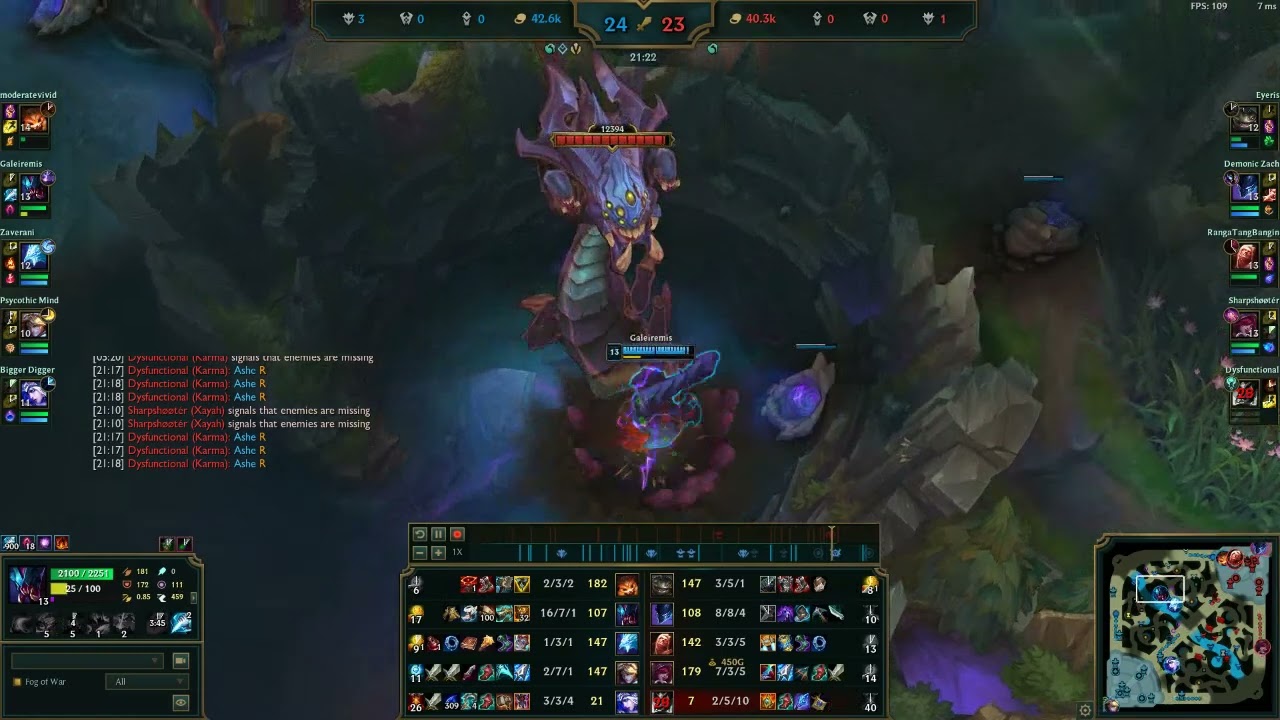 Reksai hack even 1 shots baron...