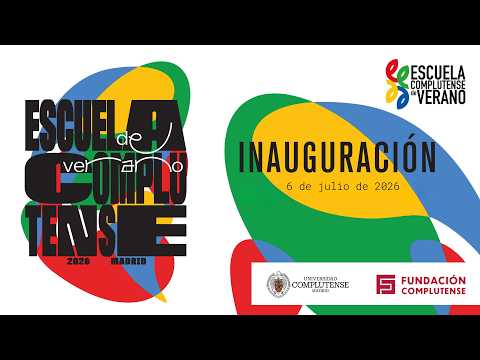 Inauguración de la Escuela Complutense de Verano 