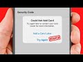 Could Not Add Card Try Again Later or Contact Your Card Issuer For More Information! Apple Pay Fixed