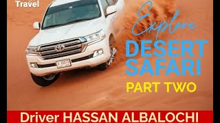 Dubai-Desert Safari Adventure-Dune Bashing Part 2-Driving in the desert.UAE-Desert GateToyota Style