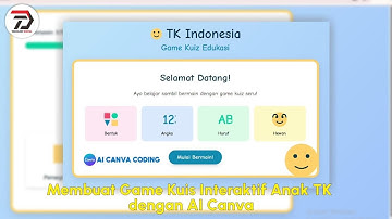 Cara Membuat Game Kuis Interaktif Anak TK dengan AI Canva