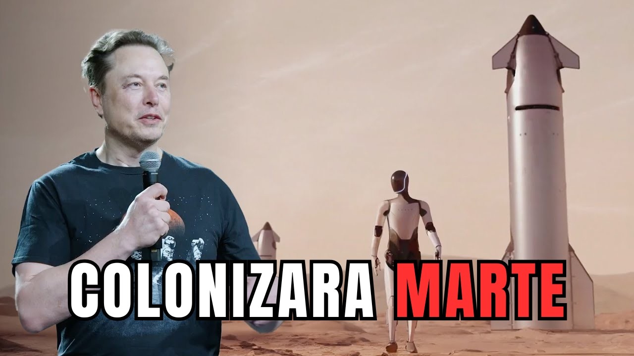 Elon Musk Revela el Plan Definitivo para Colonizar Marte: ¡500 ...