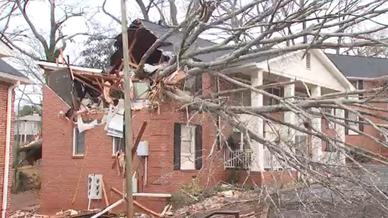 Metro Atlanta families assess damage after winds, rain topples trees ...