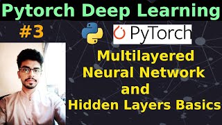Pytorch for Beginners # 3 - Multilayered Neural Network and Hidden Layers Basics | Deep Learning