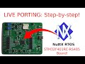 Porting nuttx to stm32f401rc board  how to use zmodem on nuttx