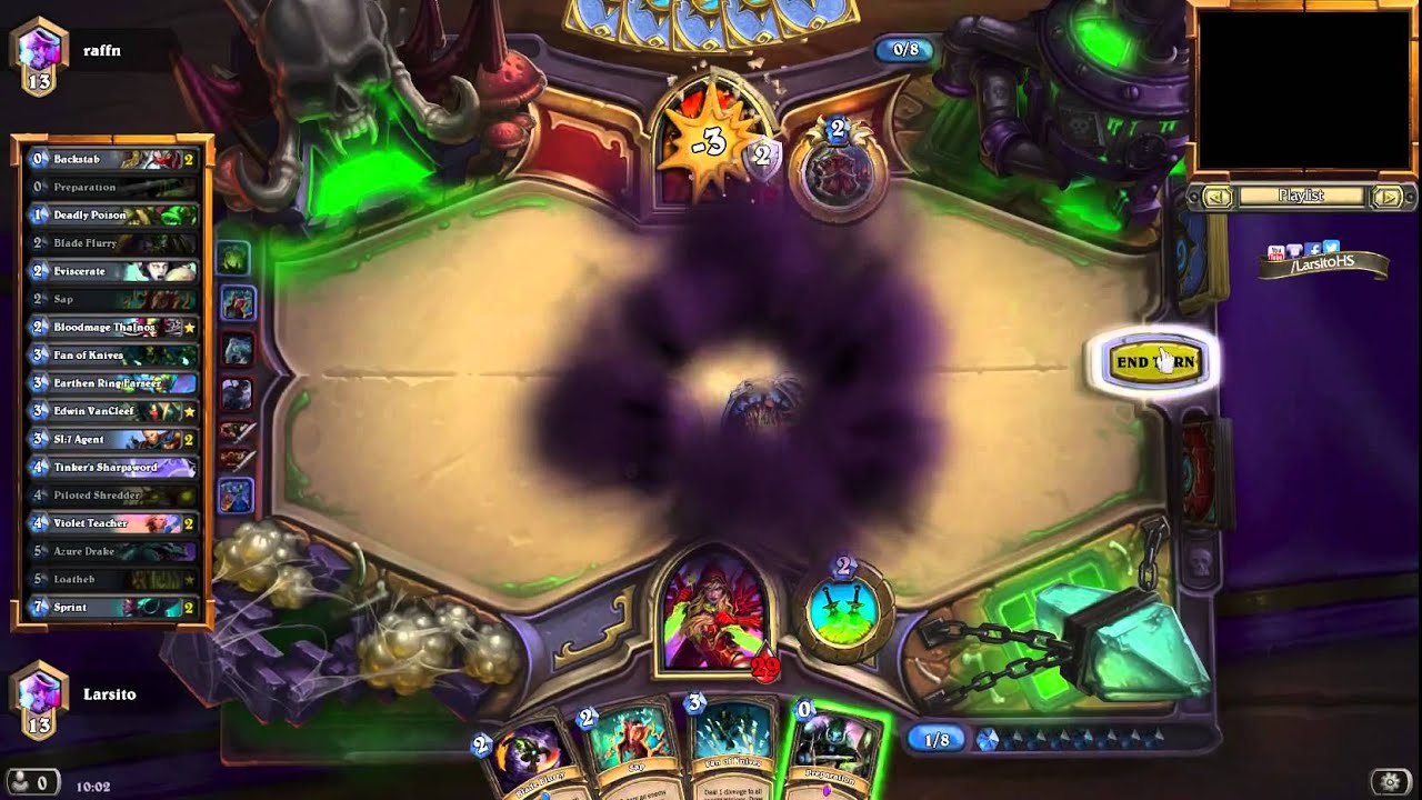 Hearthstone The Path To Legendary 30. Rank 13 Oil Rogue vs