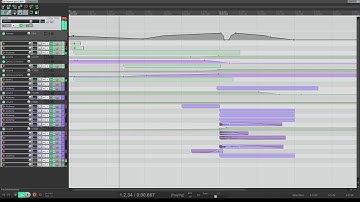 Space Gun Sound design with Playrate automation in Reaper.